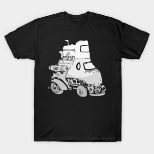 robot doodle monster 03 T-Shirt